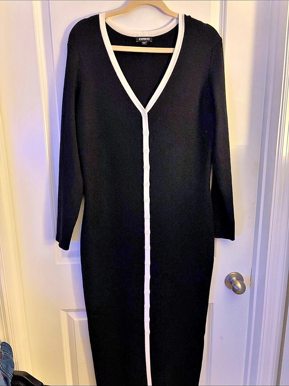Express Color Block Maxi Dress Size Like New